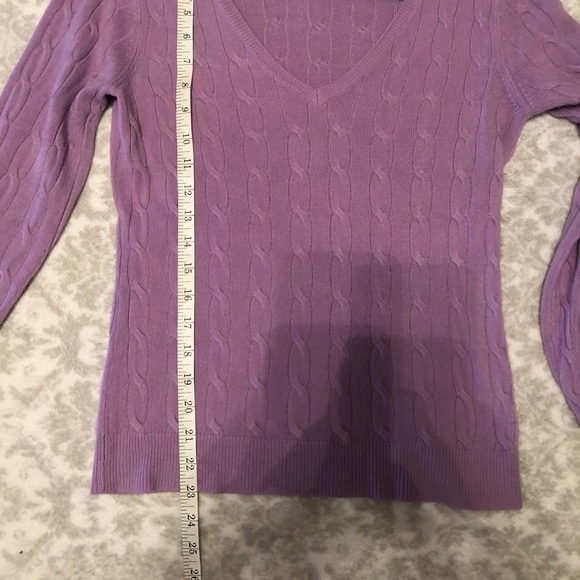 New York & Company Lavender Sweater - Picture 6 of 7